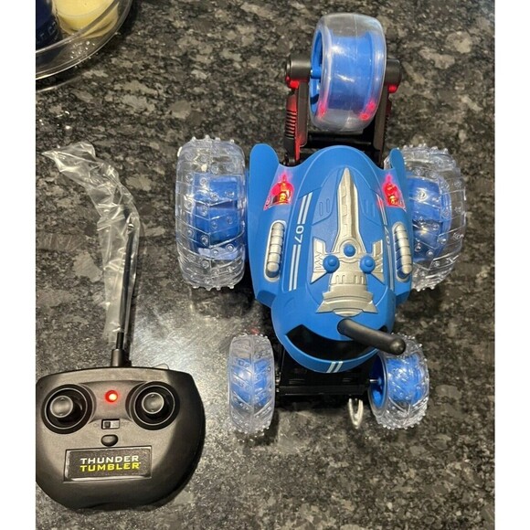 Sharper Image RC 360 Rally Car Thunder Tumbler Tumbling Remote Car NEW (open) - Picture 7 of 9